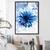 Quadro Flor Azul