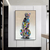 Quadro Leopardo Grafite - comprar online
