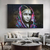 Quadro Menina Indiana Grafite