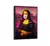 Quadro Monalisa Chiclete Rosa Grafite Rosa