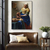 Quadro Pintura A Leiteira Johannes Vermeer