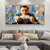 Quadro Pintura Lobo de Wall Street