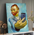 Quadro Selfie de Van Gogh na internet