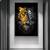 Quadro Tigre Face Dourada