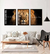 Kit de Quadros Nunca Foi Sorte Sempre Foi Deus - Decore Premium | A Melhor Loja Para Comprar Quadros Decorativos no Brasil