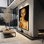 Quadro Arte Mulher Rosa Dourada e Fundo Preto - Decore Premium | A Melhor Loja Para Comprar Quadros Decorativos no Brasil