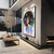 Quadro Grafite Femino Afro