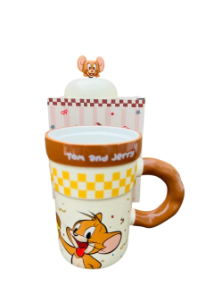 TOM Y JERRY VASO CERAMICA 500ML - tienda online