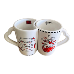 SET TAZAS GATITOS ENAMORADOS en internet