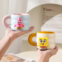 BOB ESPONJA Y PATRICIO ESTRELLA + LLAVERO REGALO