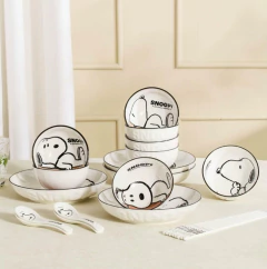 MINI BOWL SNOOPY PACK X4 DISEÑOS en internet