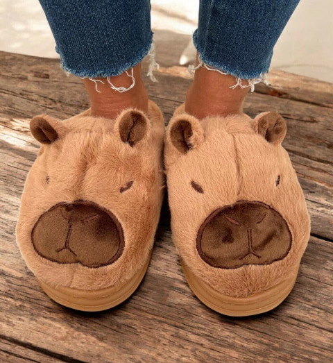 PANTUFLAS CAPIBARA - comprar online