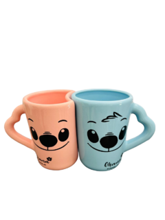 SET TAZAS STITCH-ANGELA
