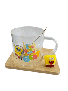 BOB ESPONJA + PLATO Y CUCHARA - comprar online