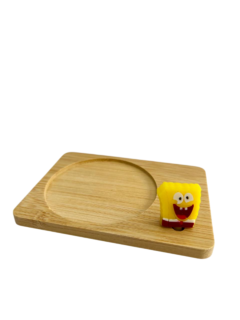 BOB ESPONJA + PLATO Y CUCHARA - PANDA DECO