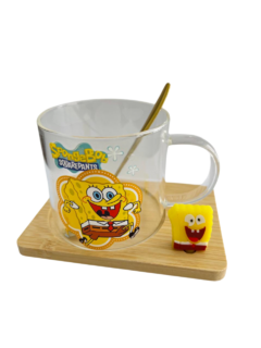BOB ESPONJA + PLATO Y CUCHARA en internet