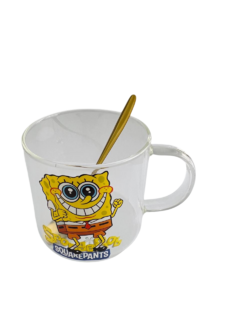 Imagen de BOB ESPONJA + PLATO Y CUCHARA