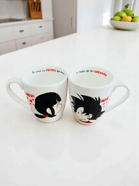 SET GOKU Y VILMA ENAMORADOS DRAGON BALL - comprar online
