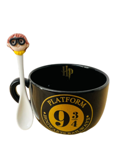 HARRT POTTER 9 3/4 + CUCHARA ARTESANAL