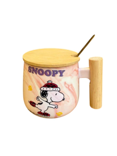 Imagen de SNOOPY CON TAPA MADERA