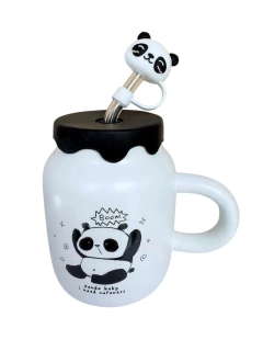 PANDA BABY CON TAPA Y SORBETE en internet