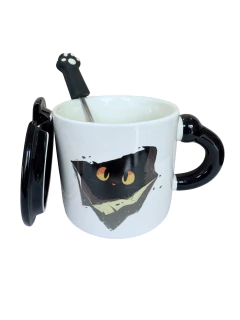 GATITOS NEGROS CON TAPA 2 - comprar online