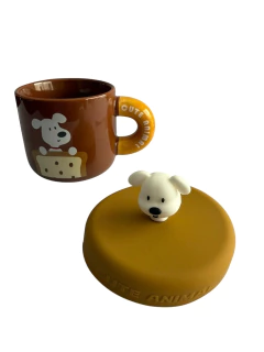 PERRITO CON TAPA - PANDA DECO