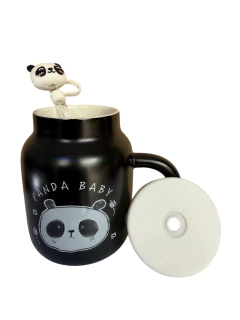 PANDA BABY CON TAPA Y SORBETE