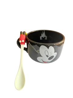 MICKEY CON CUCHARA ARTESANAL - PANDA DECO