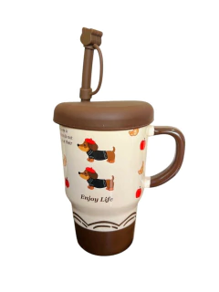 SALCHICHAS TIPO JARRRA CERAMICA - PANDA DECO