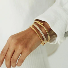 Imagem do BRACELETE ARGOLA LISA