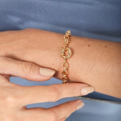 PULSEIRA ELOS PORTUGUES 6MM