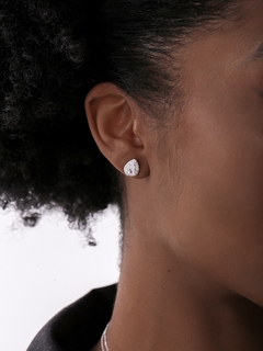 BRINCO GOTA COM ZIRCONIA PRATA 925 en internet