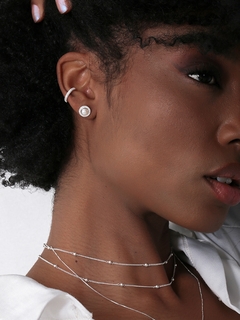CHOKER ESFERA PRATA 925 - comprar online