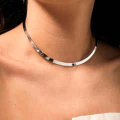 CHOKER ARO LISO ACHATADO