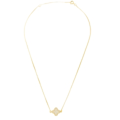 COLAR TREVO CRAVEJADO DELICADO - buy online