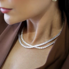 CHOKER RIVIERA CRYSTAL LUXO - comprar online