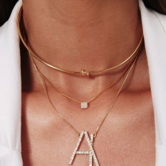 Imagem do CHOKER NÓ ARO LISO