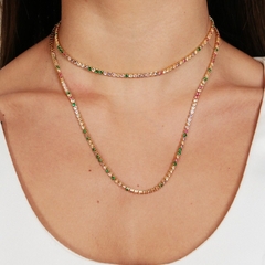 Colar Riviera Colorida 2,5mm - buy online