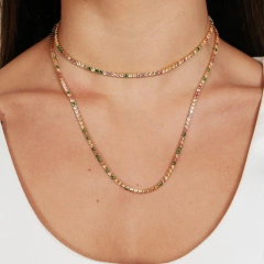 Choker riviera color
