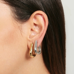 BRINCO ARGOLA GOTA LISA M