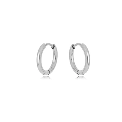 BRINCO ARGOLINHA AÇO INOX - Adrélle Semijoias