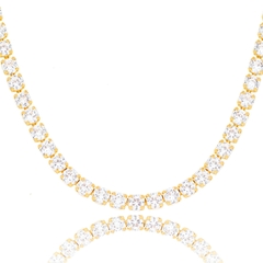 CHOKER RIVIERA CRISTAL 3MM on internet