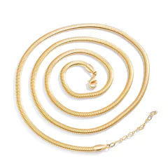 COLAR BELLY CHAIN 92 CM - Adrélle Semijoias