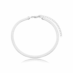 PULSEIRA FITA LISA 4 MM - Adrélle Semijoias