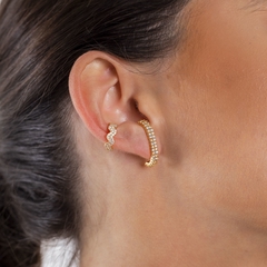 PIERCING FAKE ZIG ZAG ZIRC WOMAN COLOR - comprar online