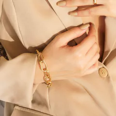 Pulseira Elos Maxi Liso