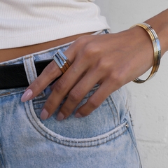ANEL MINIMALISTA QUADRADO URBAN - online store