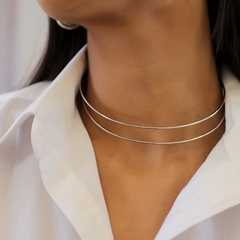 CHOKER ARO EFEITO DUPLO on internet