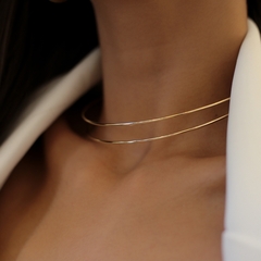 CHOKER ARO EFEITO DUPLO